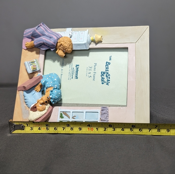 Vintage Berenstain Bears 1993 photo frame 3.5"X5" intercraft - Picture 7 of 7